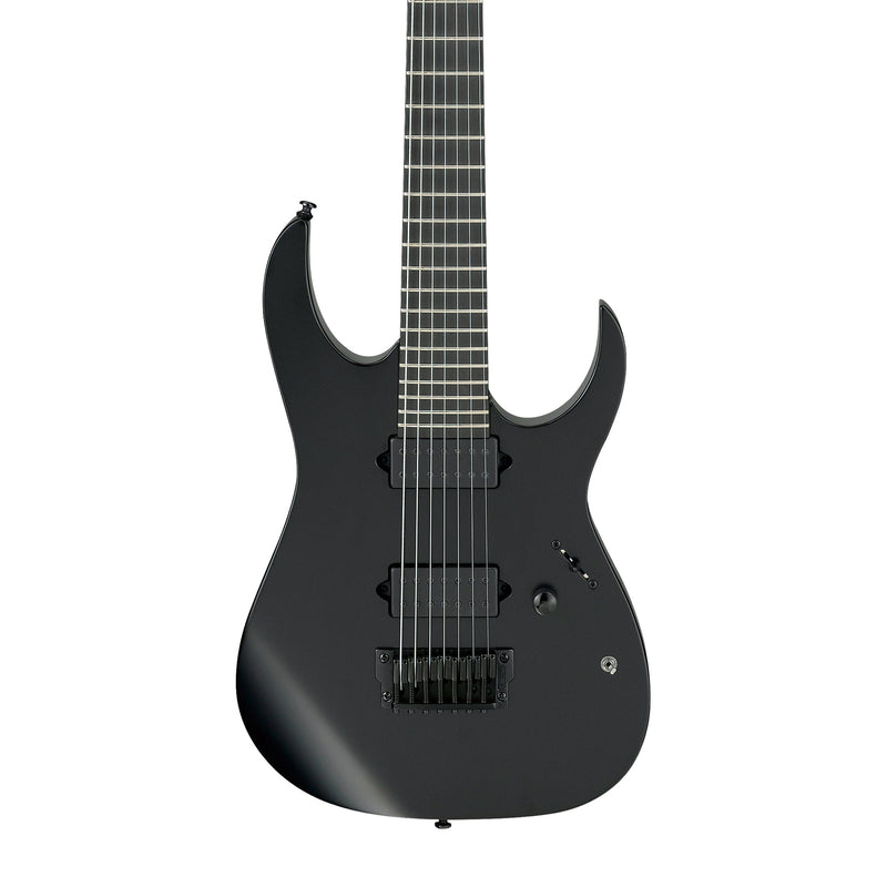 IBANEZ RGIXL7-BKF Iron Label Electric Guitar Black Flat - ELECTRIC GUITARS - IBANEZ - TOMS The Only Music Shop