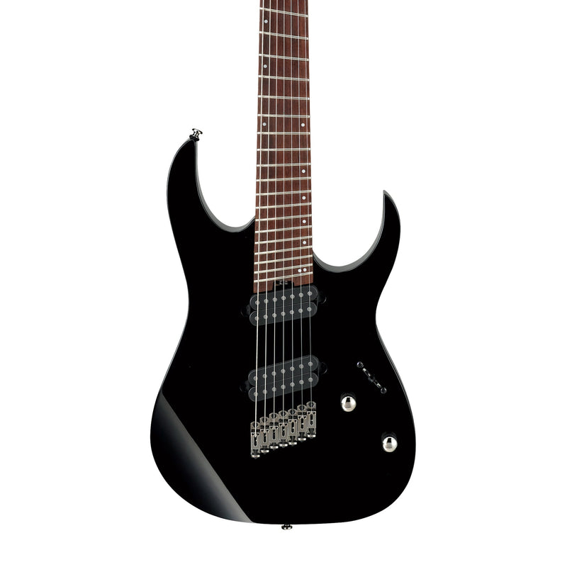 IBANEZ RGMS7-BK Standard Electric Guitar Black - ELECTRIC GUITARS - IBANEZ - TOMS The Only Music Shop