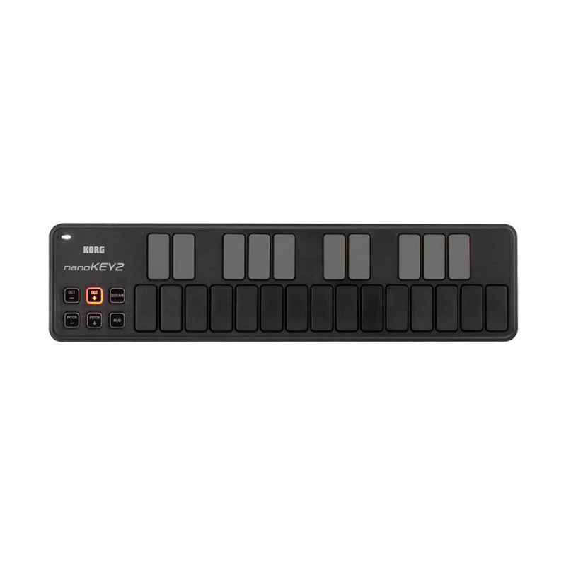 Korg nanoKEY2 25-key Keyboard Controller - Black - CONTROLLERS - KORG - TOMS The Only Music Shop