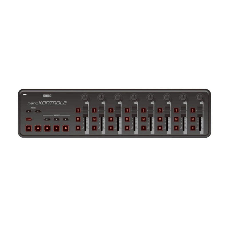 Korg nanoKONTROL2 MIDI Control Surface - Black - CONTROLLERS - KORG - TOMS The Only Music Shop