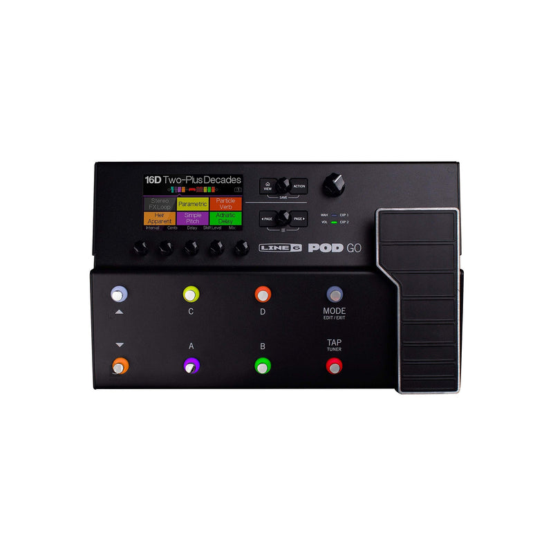 Line 6 POD Go Guitar Multi-effects Floor Processor - EFEECTS PROCESSORS - LINE6 - TOMS The Only Music Shop