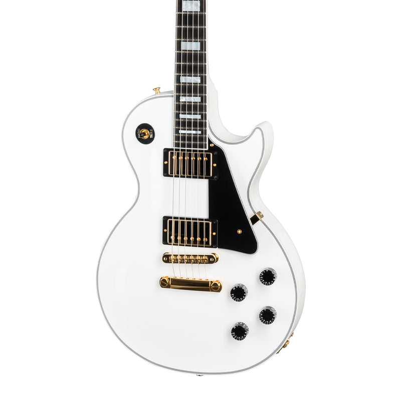 Gibson LPC-AWGH1E Les Paul Custom With Ebony Fingerboard Gloss Electric Guitar Alpine White - ELECTRIC GUITARS - GIBSON TOMS The Only Music Shop