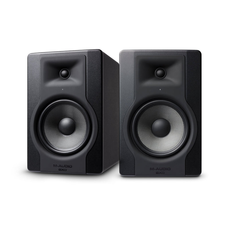M-Audio BX8 D3 8" Powered Studio Reference Monitor - Pair - MONITORS - M-AUDIO - TOMS The Only Music Shop