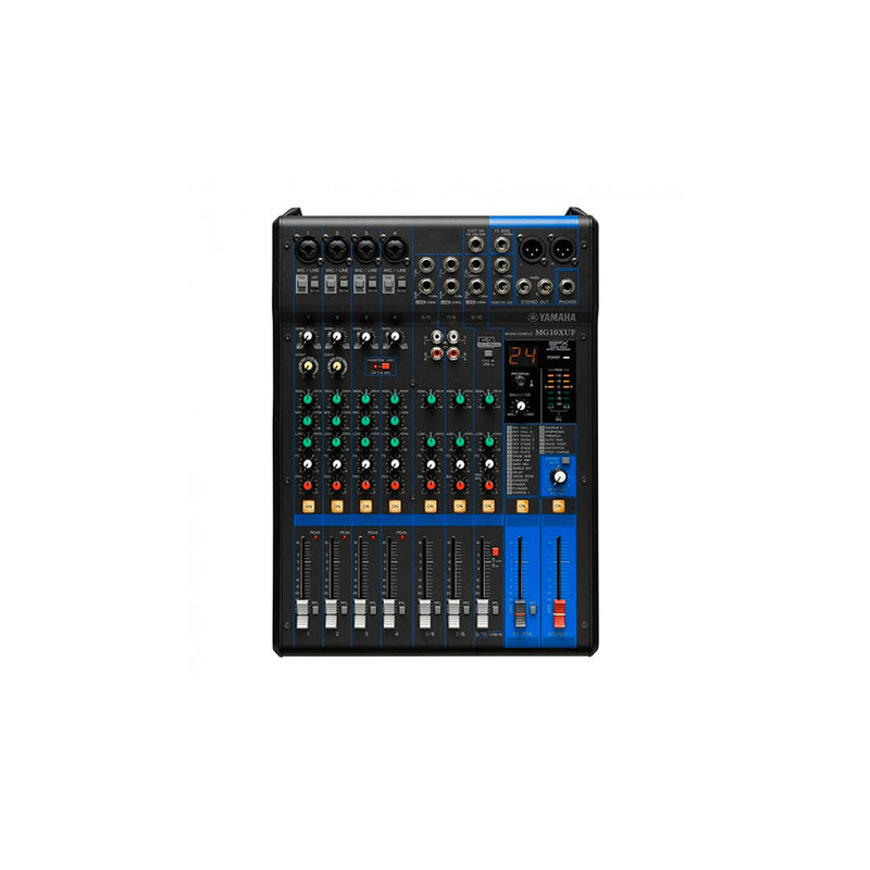 Yamaha MG10XUF 10-channel Mixer with USB and FX - PA MIXERS - YAMAHA - TOMS The Only Music Shop
