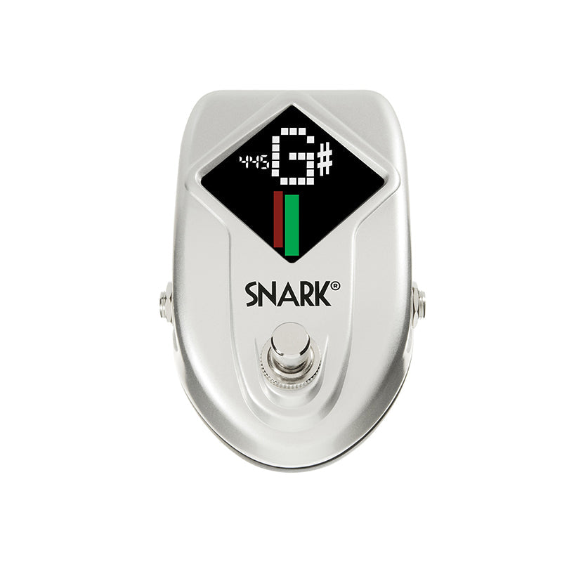 Snark SN-10S Pedal Tuner,Silver - TUNERS - SNARK - TOMS The Only Music Shop