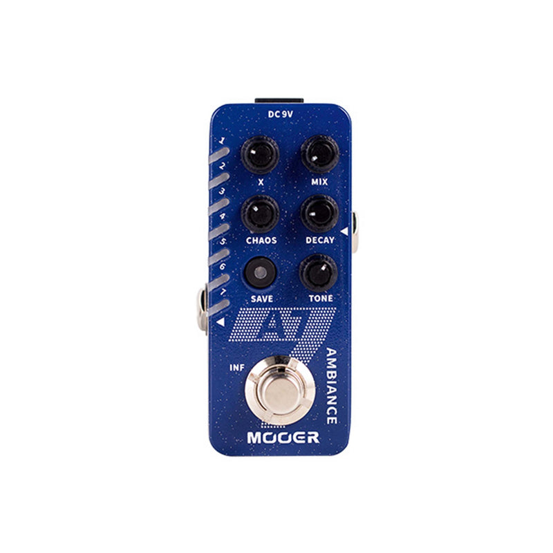 Mooer MO-A7AMBIENCE A7 Ambience Digital Reverb Pedal - EFFECTS PEDALS - MOOER TOMS The Only Music Shop