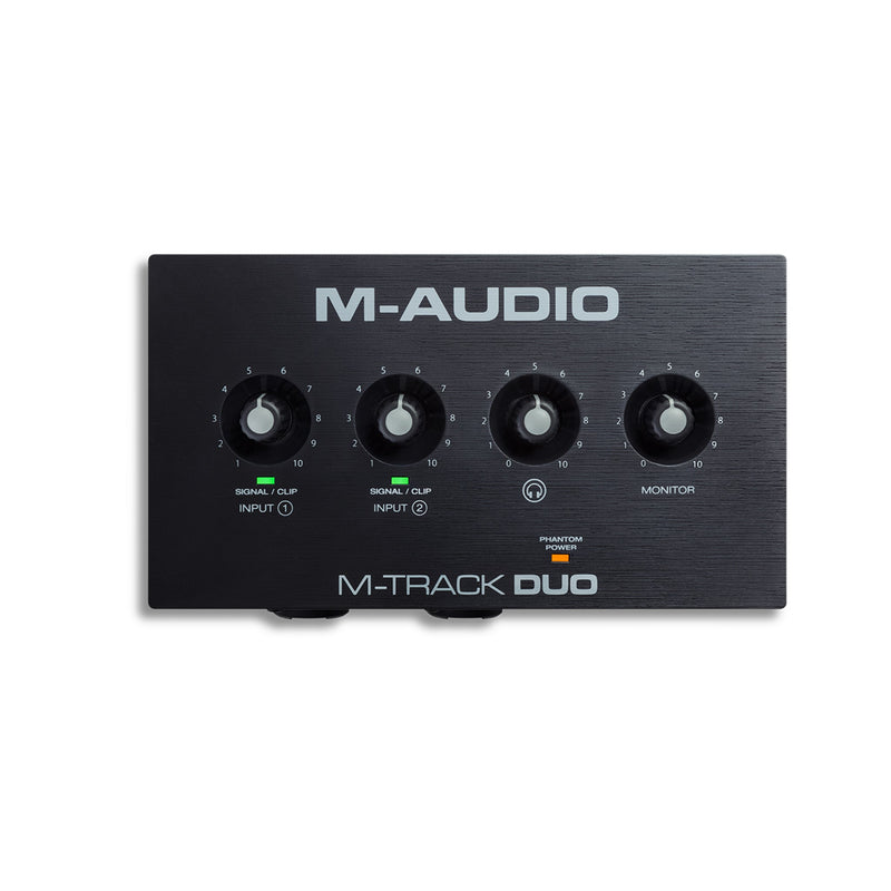 M-Audio M-Track Duo USB Audio Interface - AUDIO INTERFACES - M-AUDIO - TOMS The Only Music Shop