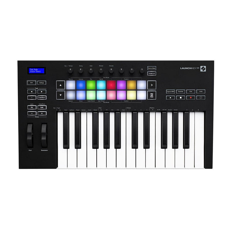 Novation Launchkey 25 MKIII - CONTROLLERS - NOVATION - TOMS The Only Music Shop