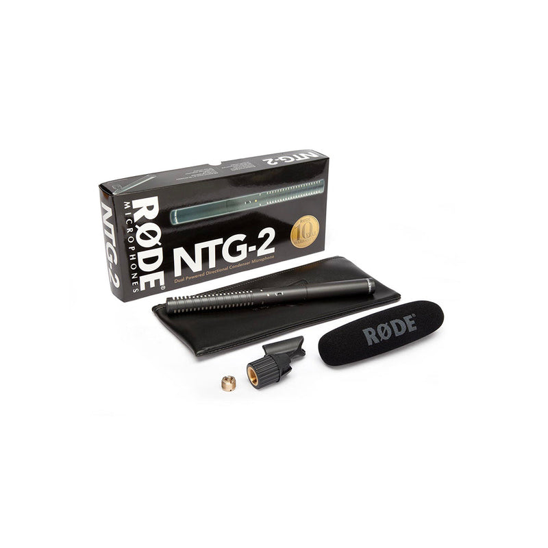Rode NTG-2 Multi-powered Shotgun Microphone - MICROPHONES - RODE - TOMS The Only Music Shop