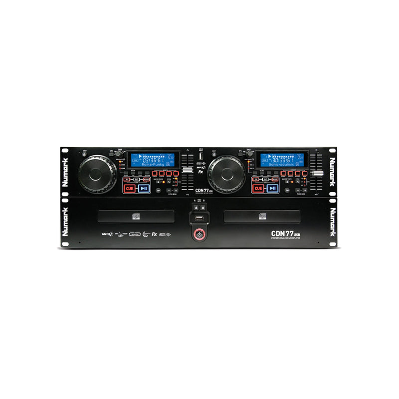 Numark CDN77USB Professional Dual USB and MP3 CD player - CD PLAYERS - NUMARK - TOMS The Only Music Shop