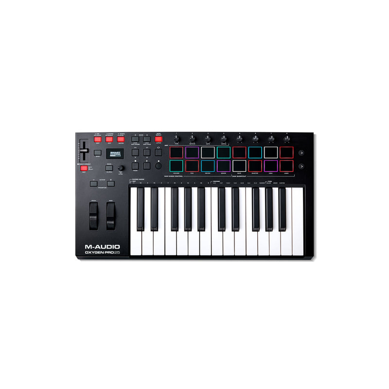 M-Audio OXYGENPRO25 Midi Controller - CONTROLLERS - M-AUDIO TOMS The Only Music Shop