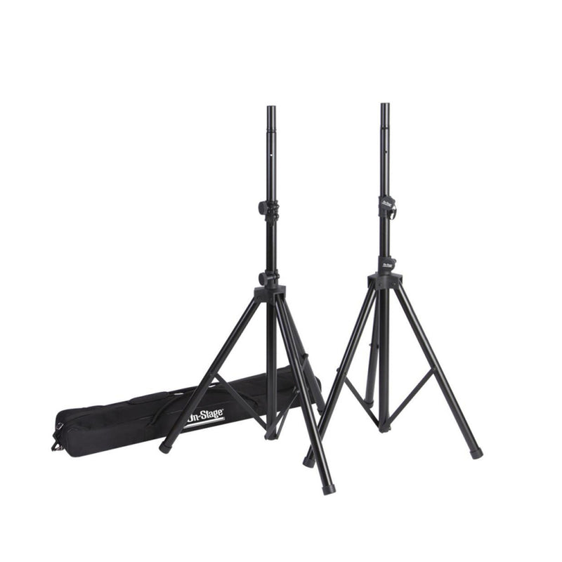 On-stage All-Aluminum Speaker Stand Pack With Bag - SPEAKER STANDS - ON-STAGE - TOMS The Only Music Shop
