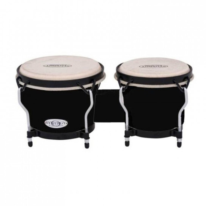 Toca PERTO2100TB Synenergy Bongo In Black - BONGOS - TOCA TOMS The Only Music Shop