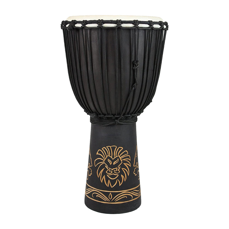 Toca PERTODJ12LN Origin Series Djembe, Lion, 12 in. Head x 24 in. Tall - DJEMBE DRUMS - TOCA TOMS The Only Music Shop