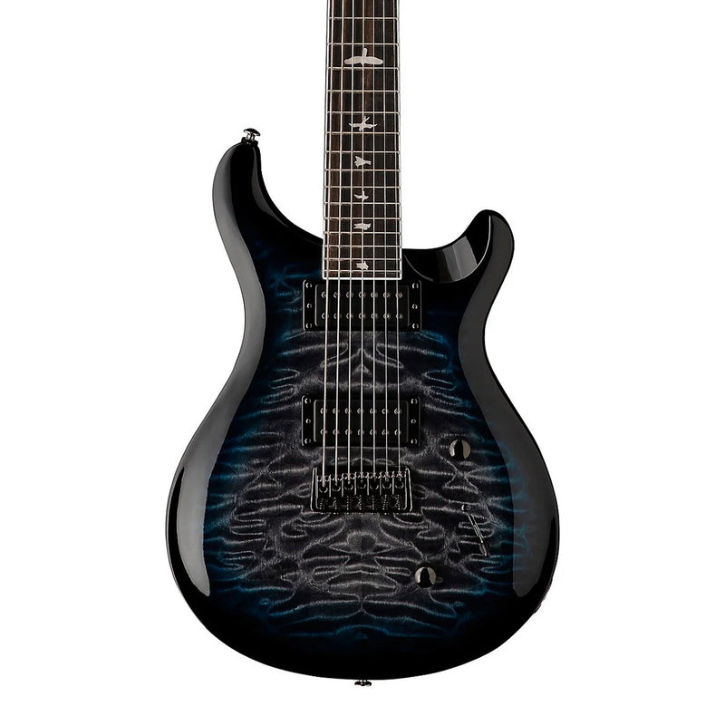 PRS PRS-MH77QHL SE Mark Holcomb 7 String Electric Guitar In Holcomb Blue Burst - ELECTRIC GUITARS - PRS TOMS The Only Music Shop