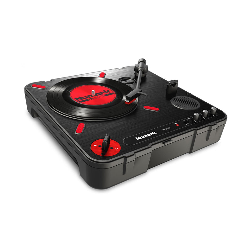 Numark PT01SCRATCH Portable Turntable With DJ Scratch Switch - TURNTABLES  - NUMARK TOMS The Only Music Shop