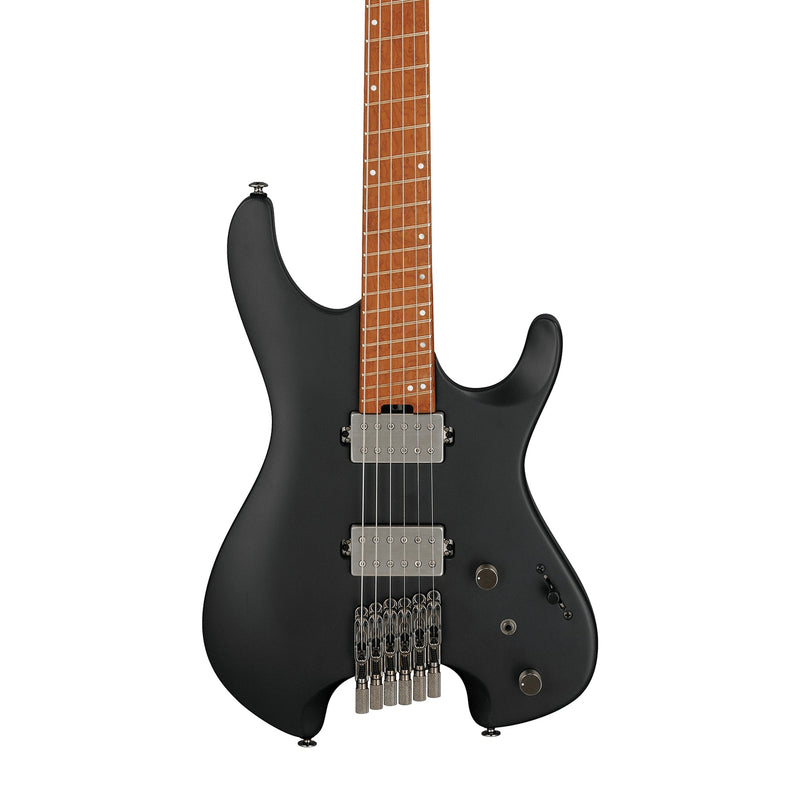 Ibanez QX52-BKF Q Series Headless Electric Guitar HH in Black Flat with Slanted Frets - ELECTRIC GUITARS - IBANEZ TOMS The Only Music Shop