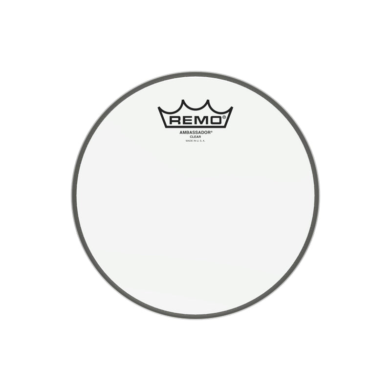 REMO Ambassador 8" Clear Drumhead - DRUM HEADS - REMO - TOMS The Only Music Shop