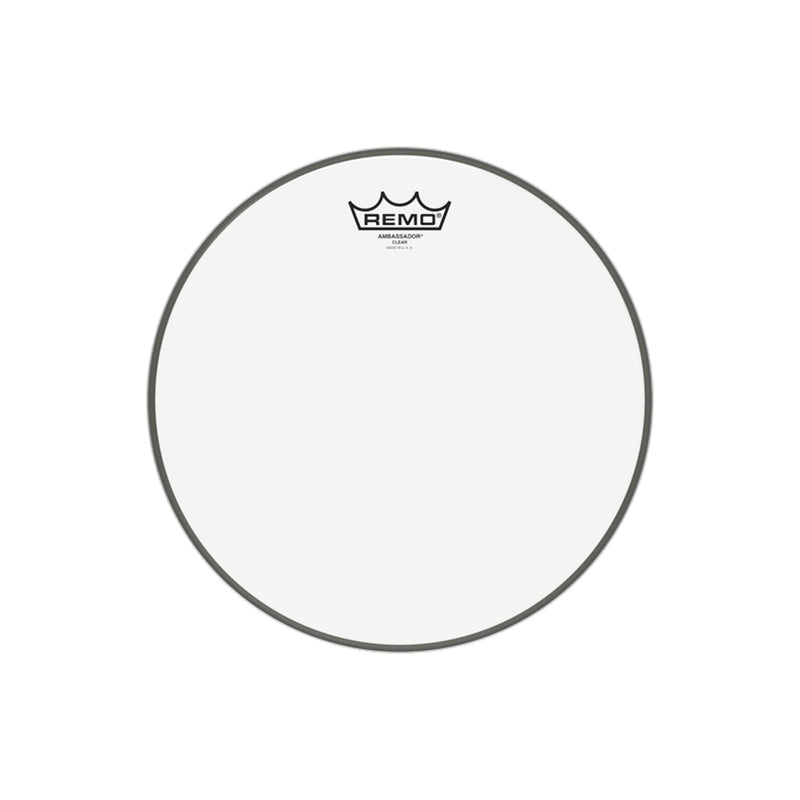 REMO Ambassador 12" Clear Drumhead - DRUM HEADS - REMO - TOMS The Only Music Shop