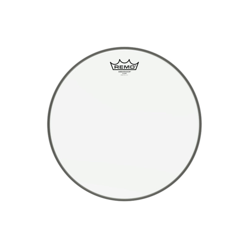REMO Ambassador 13" Clear Drumhead - DRUM HEADS - REMO - TOMS The Only Music Shop