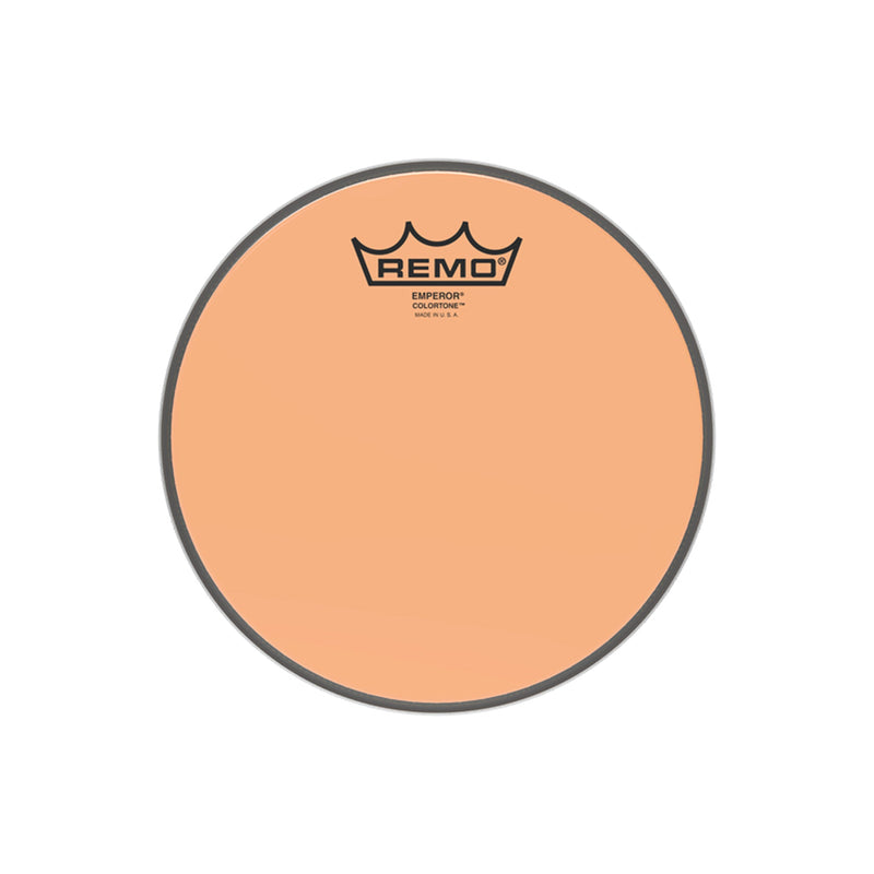 REMO Emperor Colortone 8" Orange Drumhead - DRUM HEADS - REMO - TOMS The Only Music Shop