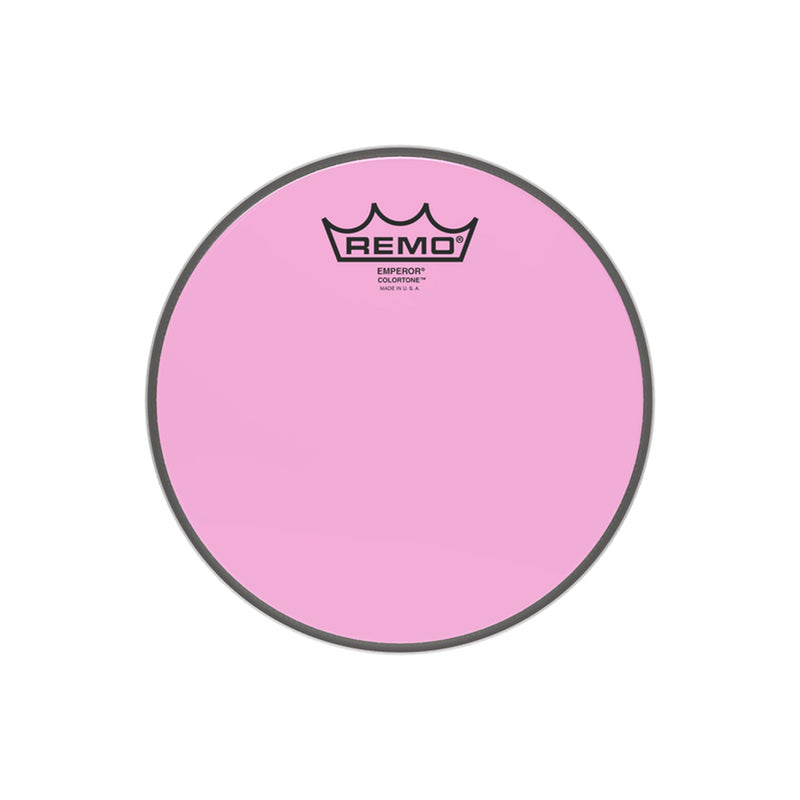 REMO Emperor Colortone 8" Pink Drumhead - DRUM HEADS - REMO - TOMS The Only Music Shop