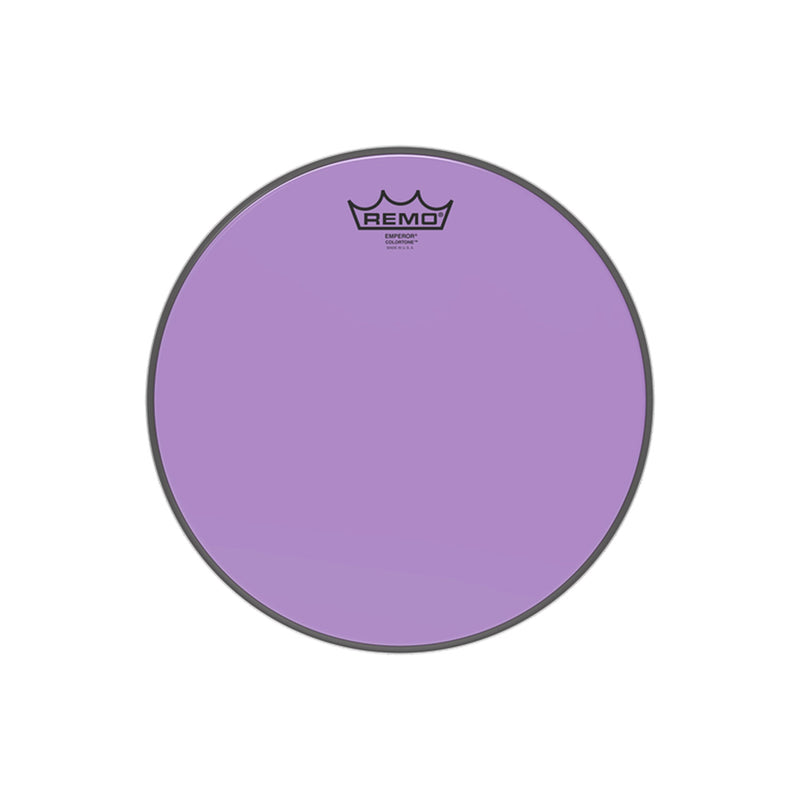 REMO Emperor Colortone 12" Purple Drumhead - DRUM HEADS - REMO - TOMS The Only Music Shop