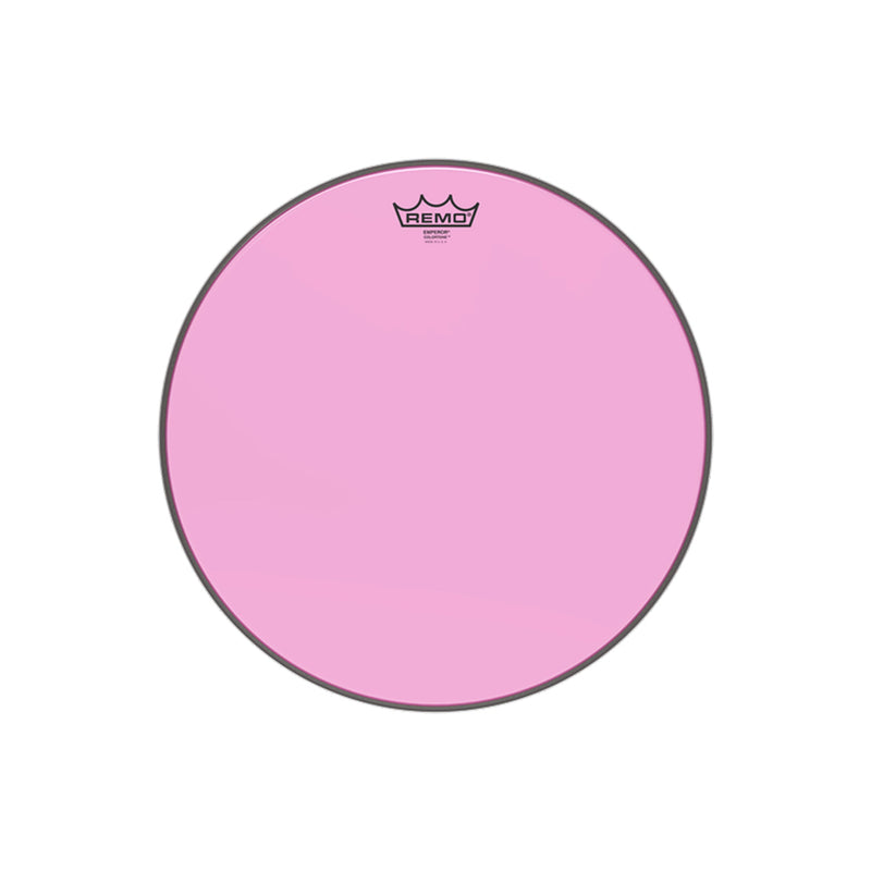 REMO Emperor Colortone 16" Pink Drumhead - DRUM HEADS - REMO - TOMS The Only Music Shop
