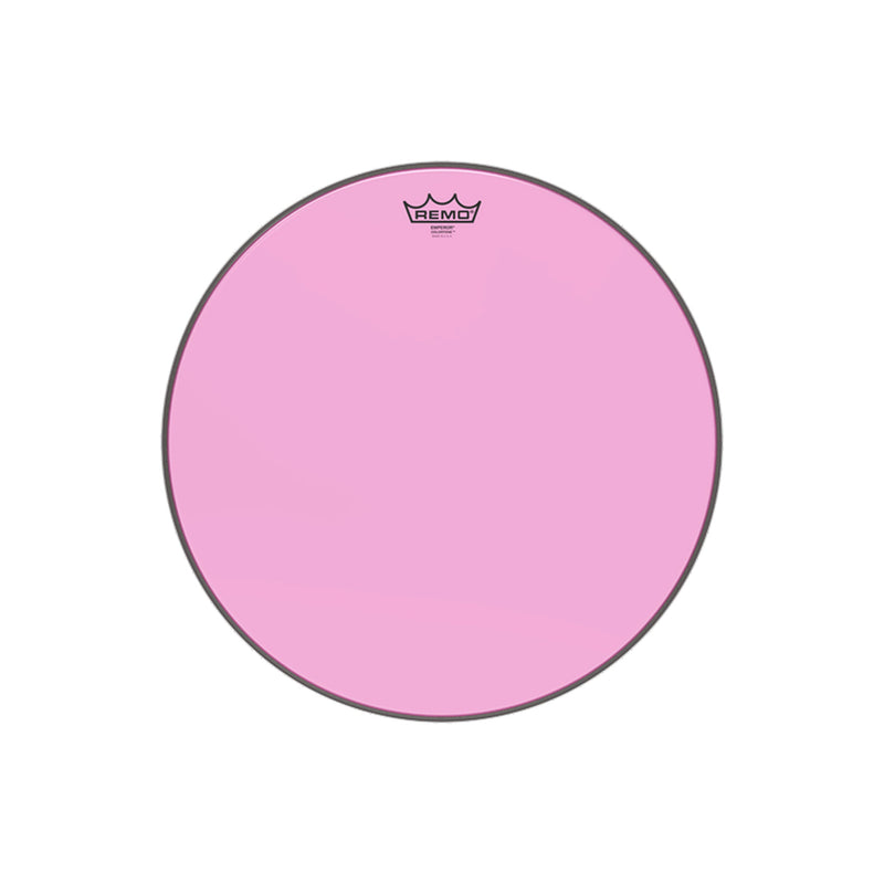 REMO Emperor Colortone 18" Pink Drumhead - DRUM HEADS - REMO - TOMS The Only Music Shop