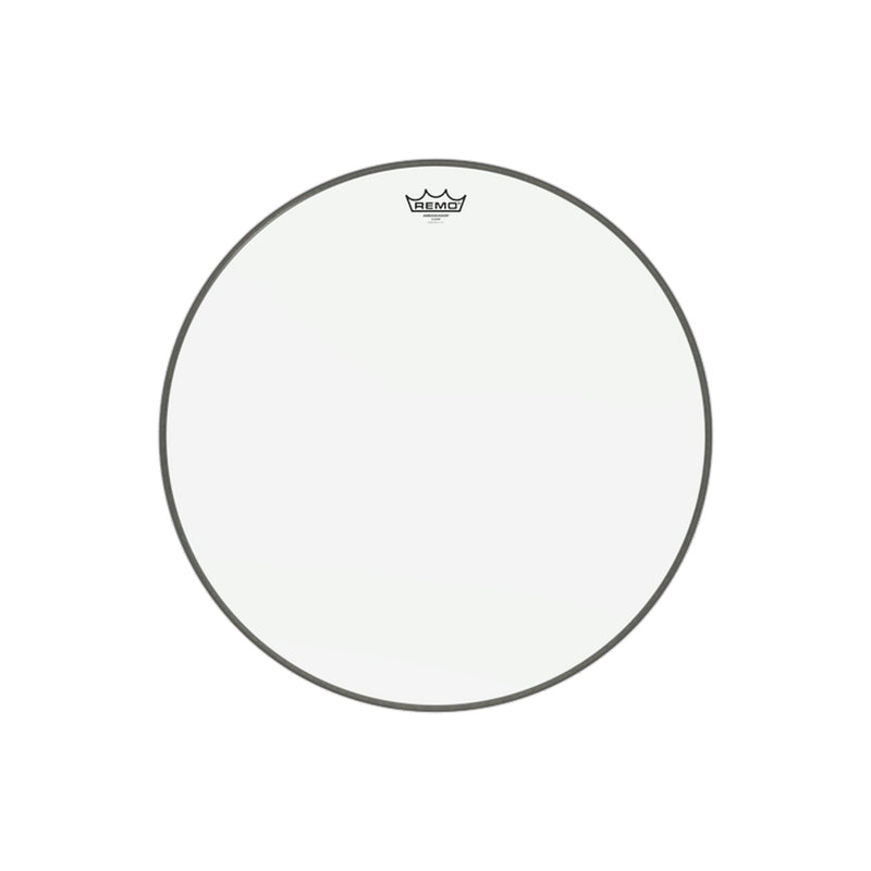 REMO Ambassador 22" Clear Bass Drumhead - DRUM HEADS - REMO - TOMS The Only Music Shop