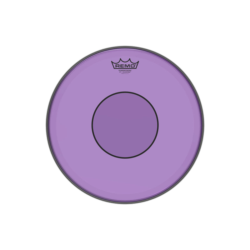 REMO Powerstroke 77 Colortone 13" Purple Snare Drumhead - DRUM HEADS - REMO - TOMS The Only Music Shop