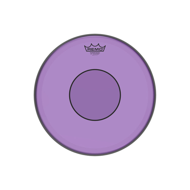REMO Powerstroke 77 Colortone 14" Purple Snare Drumhead - DRUM HEADS - REMO - TOMS The Only Music Shop