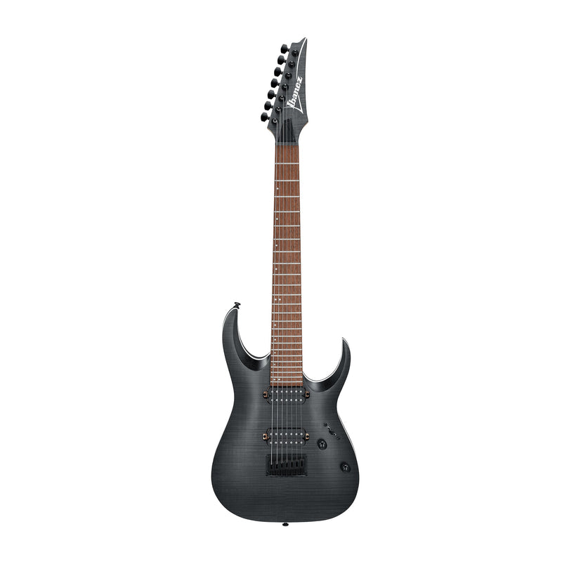 Ibanez RGA742FM-TGF 7-String Electric Guitar in Transparent Gray Flat - ELECTRIC GUITARS - IBANEZ - TOMS The Only Music Shop