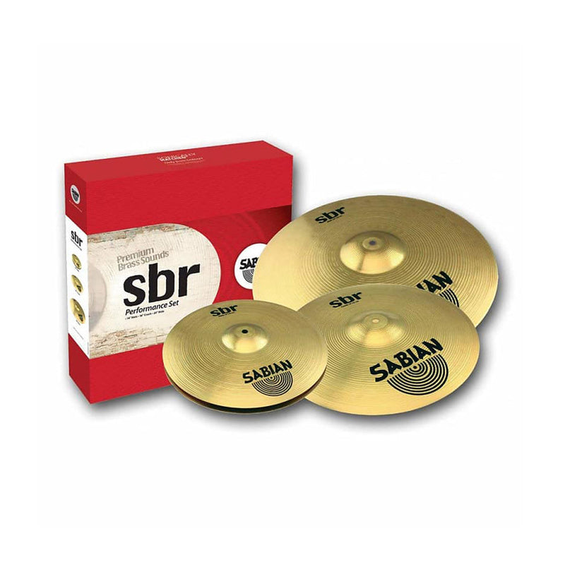 Sabian SBR Performance Cymbal Set - 14/16/20 inch - with Free 10 inch Splash - CYMBALS - SABIAN - TOMS The Only Music Shop