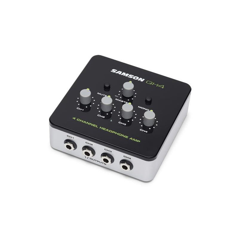 Samson QH4 4-channel Headphone Amplifier - PREAMPS - SAMSON - TOMS The Only Music Shop