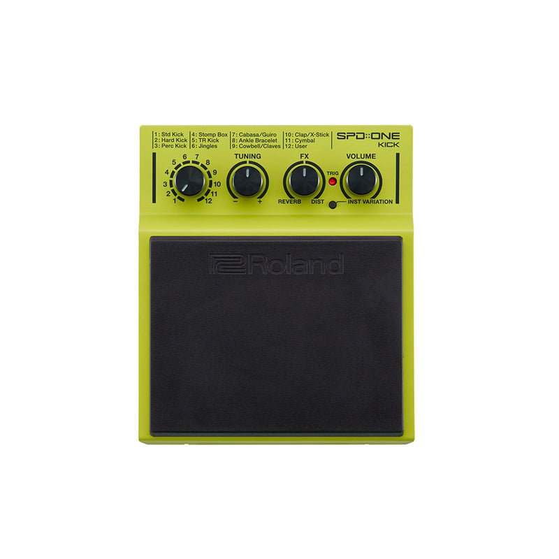 Roland SPD-One Drum Pad - Kick - TRIGGER PADS - ROLAND - TOMS The Only Music Shop