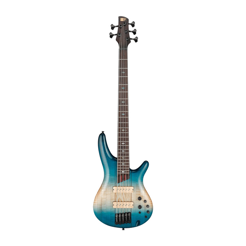 Ibanez SR5CMLTD CIL Limited Edition Premium 5 String Bass in Caribbean Islet LG Bass Guitar
