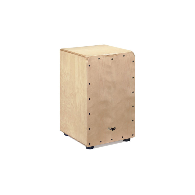 Stagg STAG-CAJ 50M N Medium Sized Natural Cajon /w Bag - CAJONS - STAGG TOMS The Only Music Shop