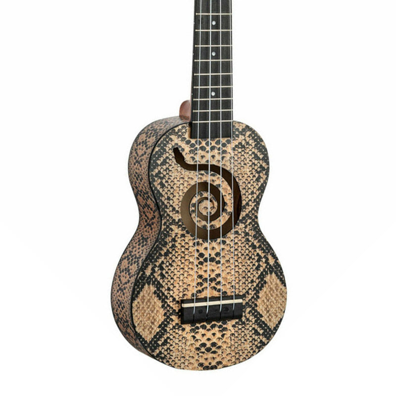 Mahalo TE-MA1PY Art II Series Python Soprano Ukulele Guitar - UKULELES - MAHALO TOMS The Only Music Shop
