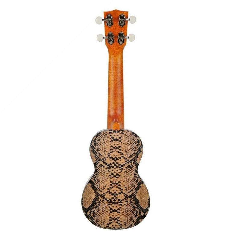 Mahalo TE-MA1PY Art II Series Python Soprano Ukulele Guitar