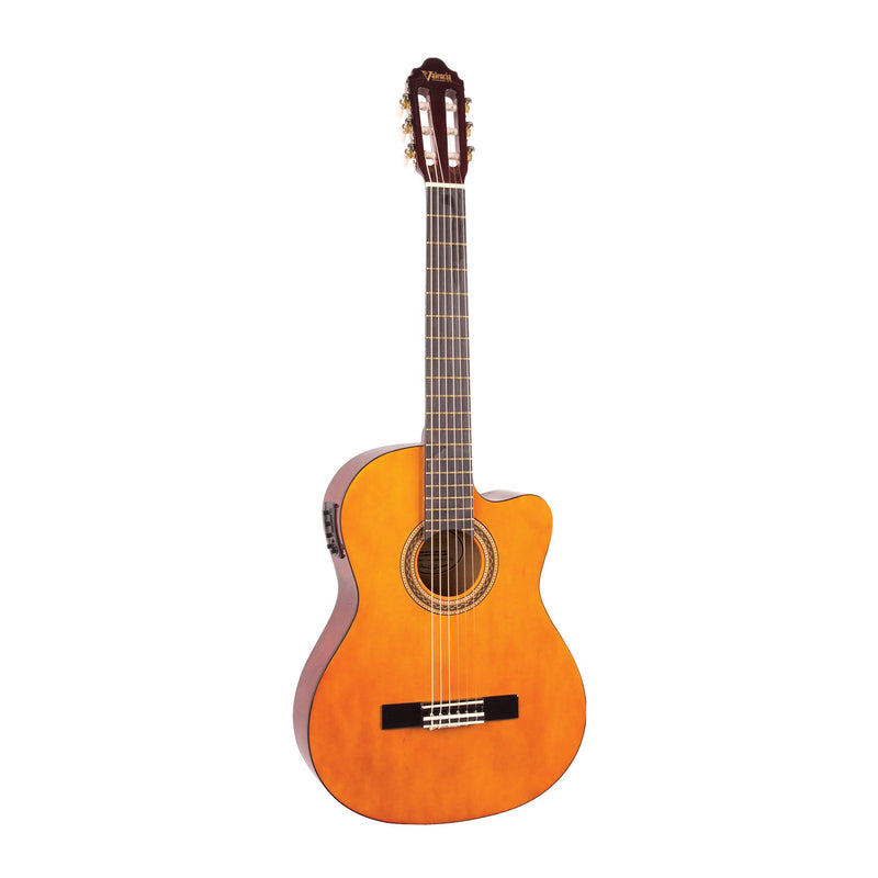 Valencia TE-VC104C Acoustic Electric Guitar Natural