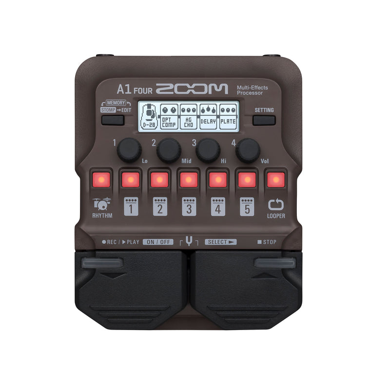 ZOOM A1 Four Multi Effects Processor - EFFECTS PROCESSORS - ZOOM - TOMS The Only Music Shop