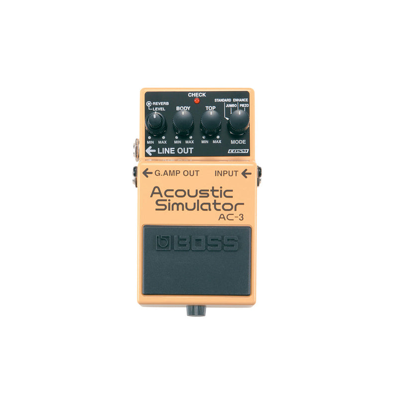 Boss AC-3 Acoustic Simulator Pedal - EFFECTS PEDALS - BOSS - TOMS The Only Music Shop