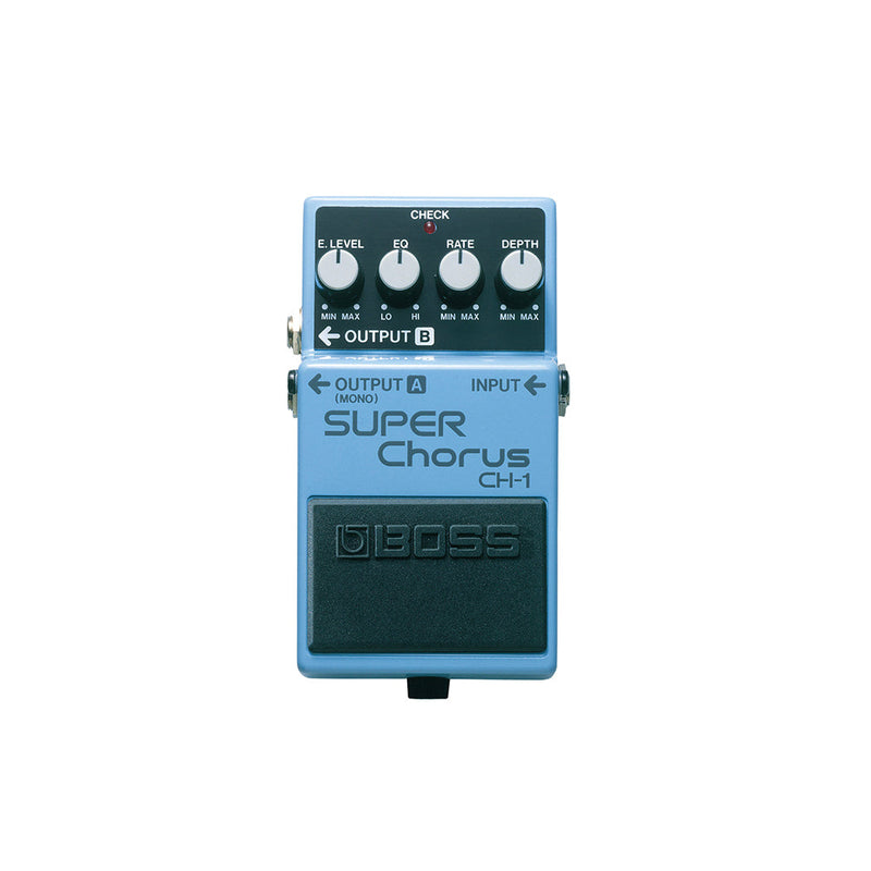 Boss CH-1 Stereo Super Chorus Pedal - EFFECTS PEDALS - BOSS - TOMS The Only Music Shop