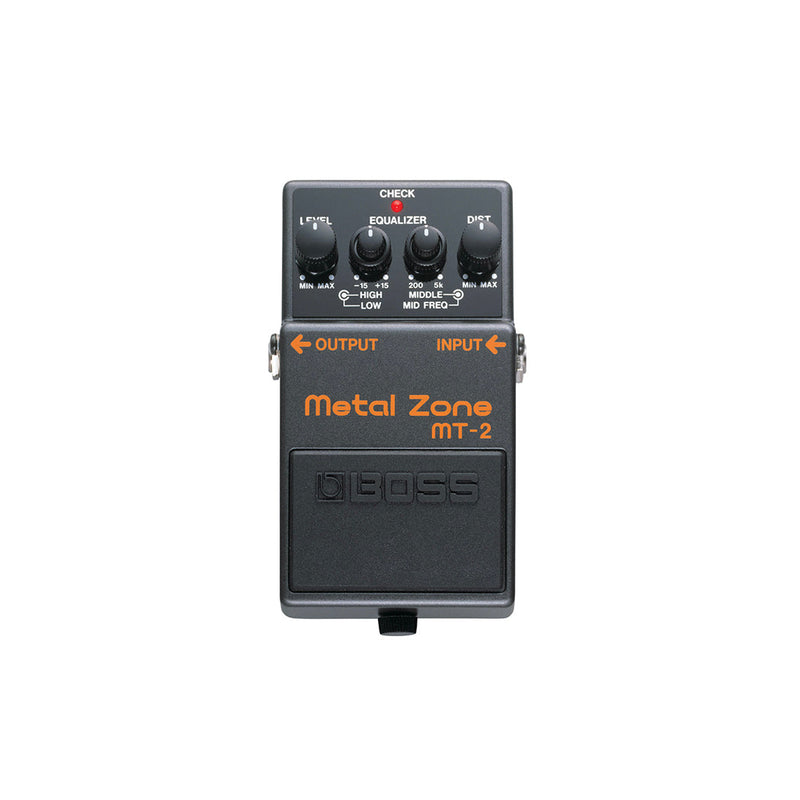 Boss MT-2 Metal Zone Distortion Pedal - EFFECTS PEDALS - BOSS - TOMS The Only Music Shop